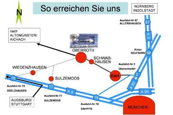 Landgasthof Haagen Schwabhausen bei Dachau Exteriör bild